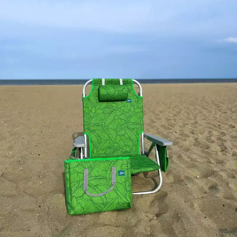 Chaise longue pliante Bliss Hammocks avec glacière détachable