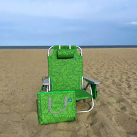 Chaise longue pliante Bliss Hammocks avec glacière détachable