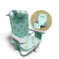 Chaise longue pliante Bliss Hammocks avec glacière détachable