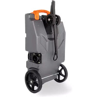 Camco 39007 Kit réservoir à déchets portable Rhino de 136 litres pour VR avec roues orientables, tuyau et autres accessoires