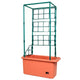 Hydrofarm GCTR Système de plantation de tomates 10 Gal et tour treillis 4' sur roulettes