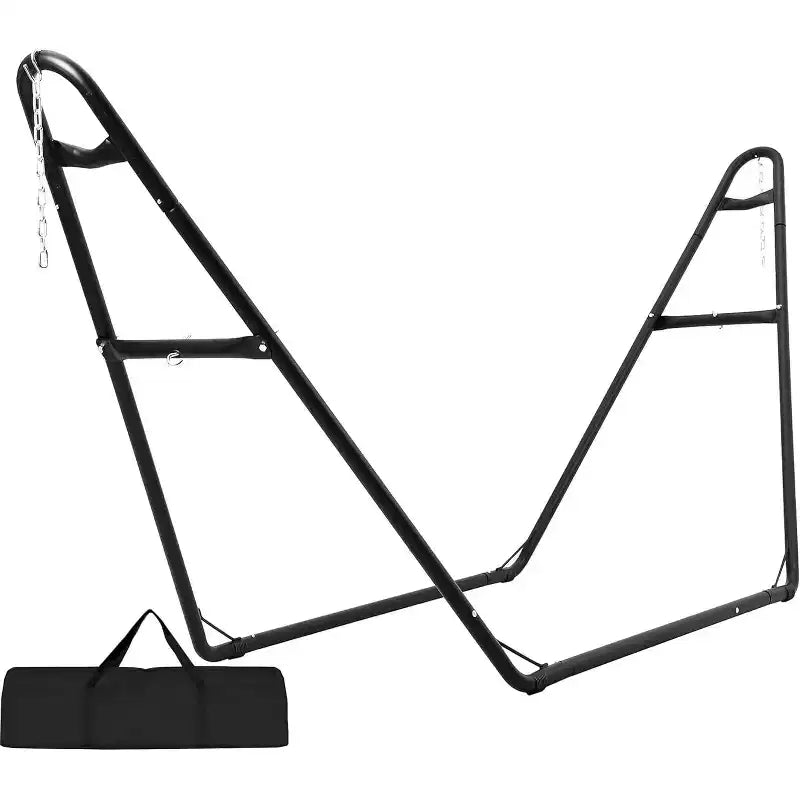 Support de hamac, capacité de 250 kg, conception portable réglable, pour intérieur extérieur jardin camping, (Support uniquement)