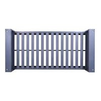 Lit-balancelle de terrasse une place avec cadre en bois d'acacia et cordes en chanvre pour jardin et arrière-cour