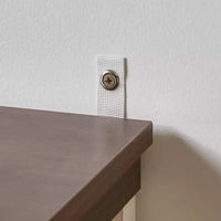 Homy Casa table de chevet à 2 tiroirs, table d'appoint moderne avec station de recharge et veilleuse LED, blanc