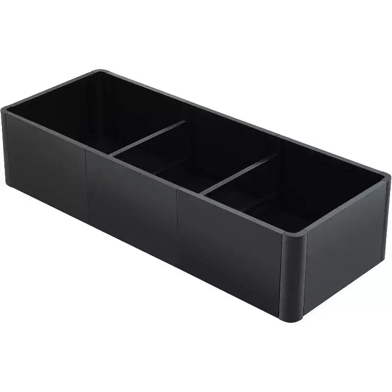 Carré potager surélevé extra-long en métal à base ouverte moderne, assemblage sans outil par encliquetage, coins arrondis, base ouverte, trous de drainage, pour patio, balcon, jardin