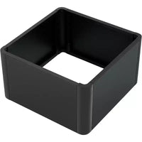 Carré potager surélevé extra-long en métal à base ouverte moderne, assemblage sans outil par encliquetage, coins arrondis, base ouverte, trous de drainage, pour patio, balcon, jardin