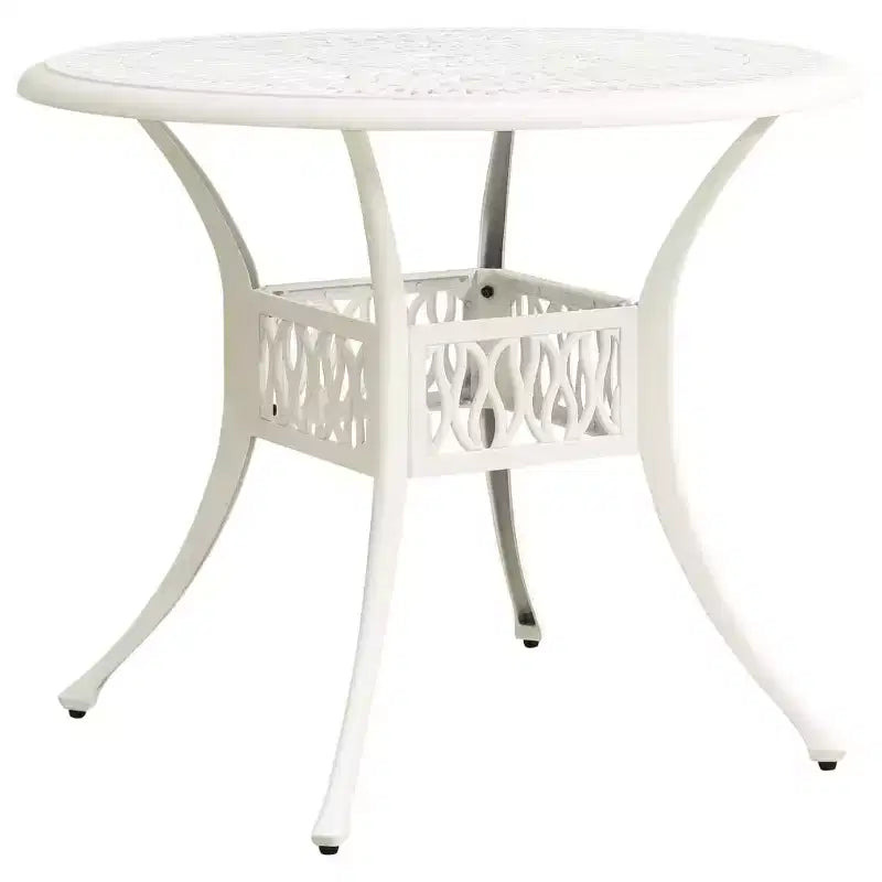 vidaXL Ensemble de bistro en aluminium moulé avec tabourets pivotants standard
