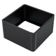 Jardinière carrée en métal Acekool avec base de drainage et assemblage sans outil par encliquetage pour patio, balcon, jardin
