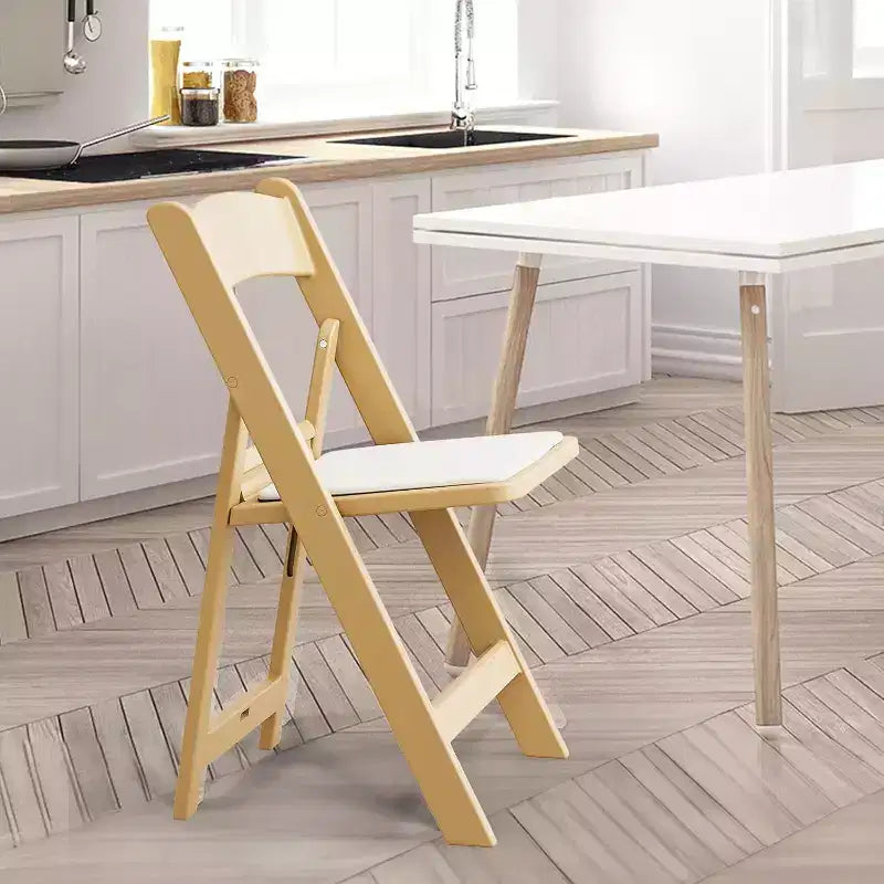 VINGLI Chaises pliantes en résine avec coussin, chaise pliante en plastique avec sièges rembourrés confortables, parfaites pour les événements en intérieur et en extérieur