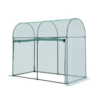 VEVOR Cage de culture, tente de protection des plantes 1,8 x 0,91 x 1,5 m avec porte zippée, grande cage de culture résistante au vent, avec cadre, filet de protection des plantes, vert