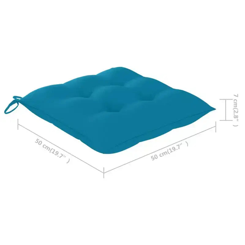 vidaXL Chaise de jardin avec table à thé