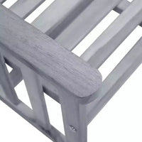 vidaXL Chaise de jardin avec table à thé