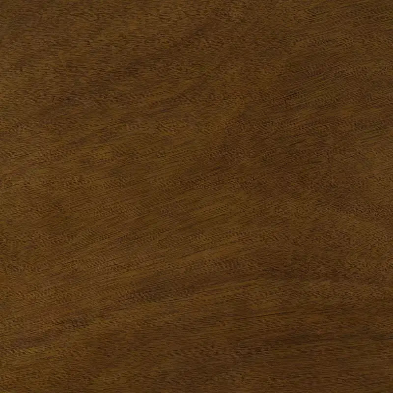 Roundhill Furniture Arnott table de salle à manger ronde, finition noyer
