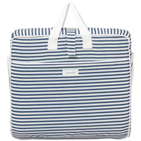 Sunnylife : Chaise pliante à emporter partout - Rayures Resort Bleu Marine, Chaise longue