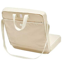 Sunnylife: Chaise pliante à emporter partout - Bain de soleil portable Oyster, Crème