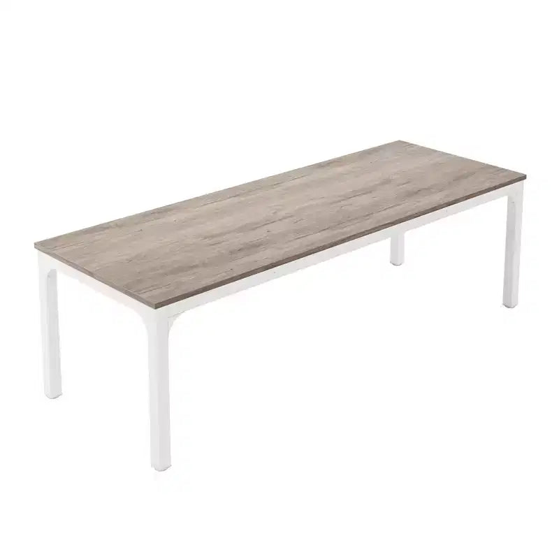 MAYEERTY bureau double poste de travail industriel extra-long 78.7, bureau de bureau à domicile 2 personnes avec cadre métallique robuste, plateau MDF capacité 200lbs