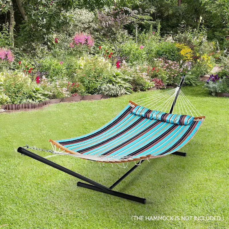 Support de hamac Costway 2 personnes robuste avec sac de rangement portable Capacité de 204 kg