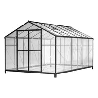 Serre de jardin en polycarbonate robuste Mondawe 8'x12'