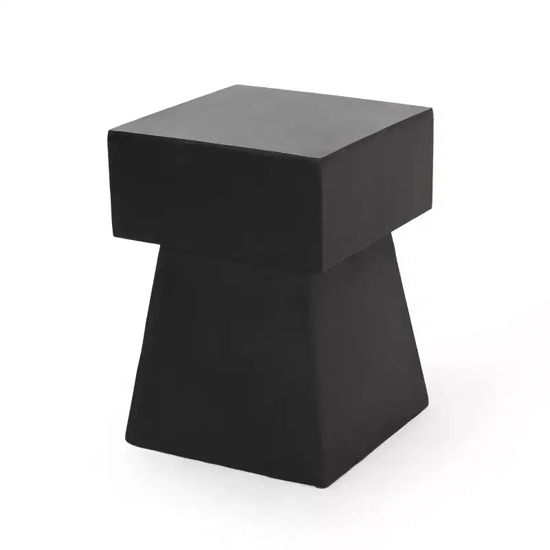 Table d'appoint en béton léger de patio moderne Christopher Knight Home Aesop