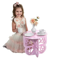 Table de jeu Fun Express petite papillon en carton-mousse