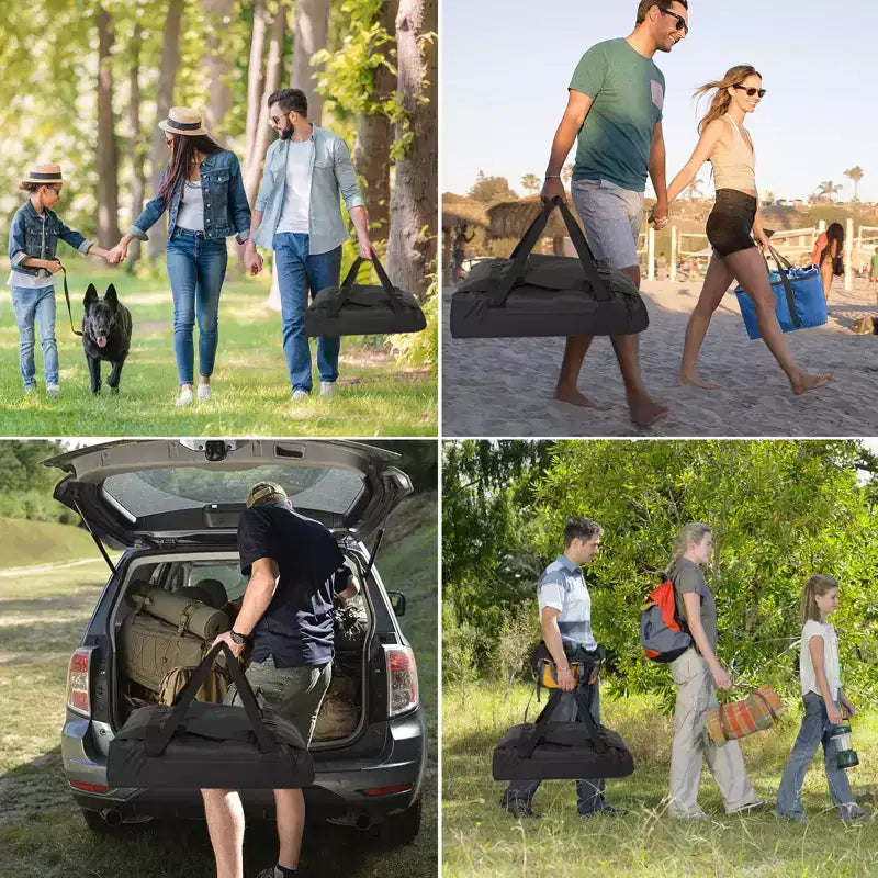 Garvee Four à pizza d'extérieur portable 12, plateforme de cuisson de pizza pour camping, arrière-cour et tailgate, gris