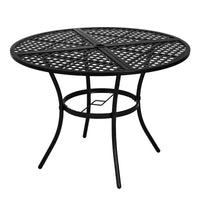 Karl Home | Table de patio ronde en metal
