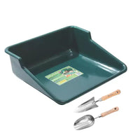Plateau de jardinage Garden Tidy avec outils à main en acier inoxydable et manches en bambou, plusieurs options d'outils et couleurs