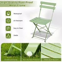 Ensemble de salle à manger de patio 3 pièces Karl Home