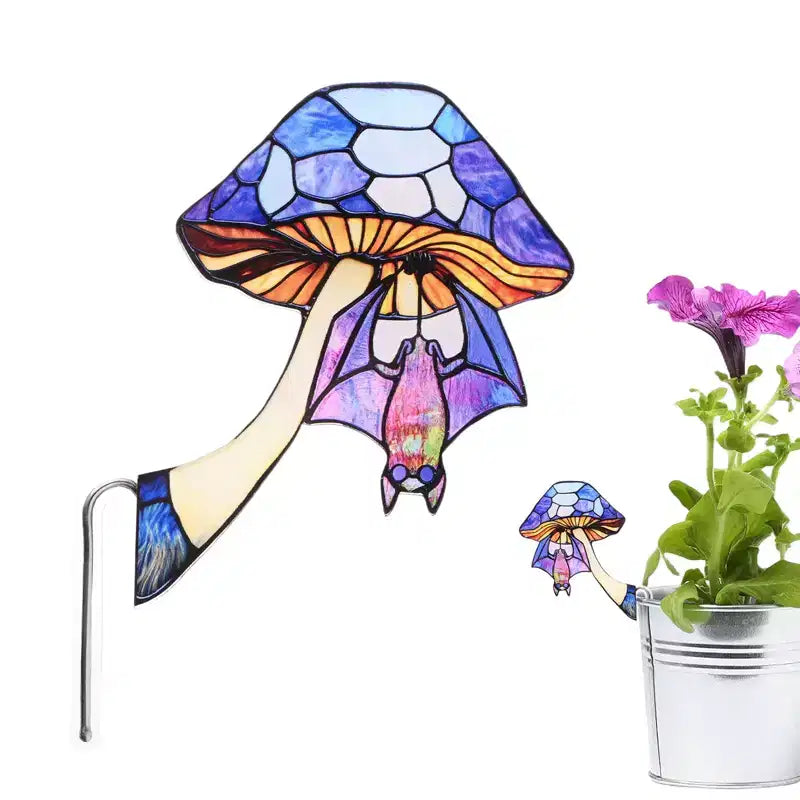 Unique Bargains Ornement de décoration de jardin en acrylique pour la nature et l'extérieur 5,2 pouces, 1 pièce