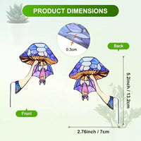 Unique Bargains Ornement de décoration de jardin en acrylique pour la nature et l'extérieur 5,2 pouces, 1 pièce