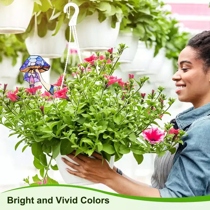 Unique Bargains Ornement de décoration de jardin en acrylique pour la nature et l'extérieur 5,2 pouces, 1 pièce