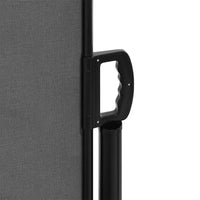 vidaXL Store latéral rétractable anthracite 100 % polyester avec un revêtement en PU