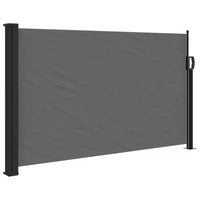 vidaXL Store lateral retractable anthracite 100 % polyester avec enduction PU