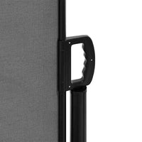 vidaXL Store lateral retractable anthracite 100 % polyester avec enduction PU