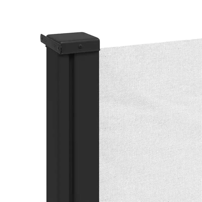 vidaXL Store latéral rétractable, Blanc