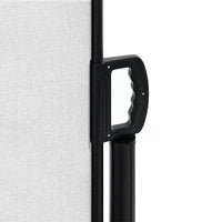 vidaXL Store latéral rétractable, Blanc