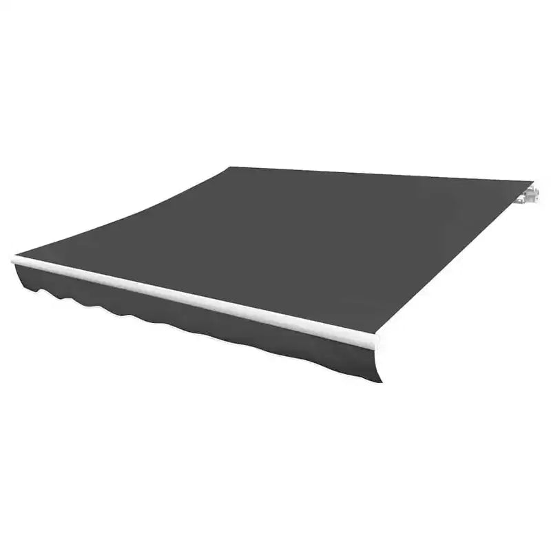 vidaXL Store banne anthracite en polyester enduit de PU