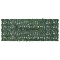 vidaXL Brise-vue de balcon vert foncé en polyéthylène, tissu 400 x 150 cm