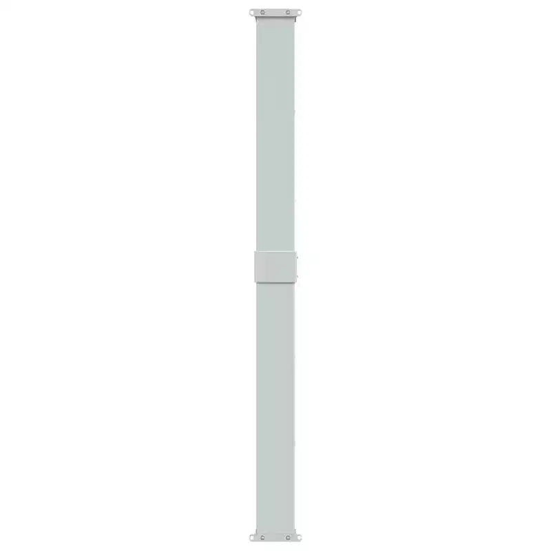 vidaXL Auvent latéral Bleu (écran), Gris-vert (support)
