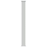 vidaXL Auvent latéral gris