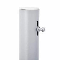 vidaXL Store latéral crème en polyester avec revêtement PU 55,1 x 393,7 in