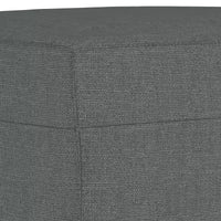 vidaXL Ensemble de canapés 4 pièces avec coussins Tissu gris foncé