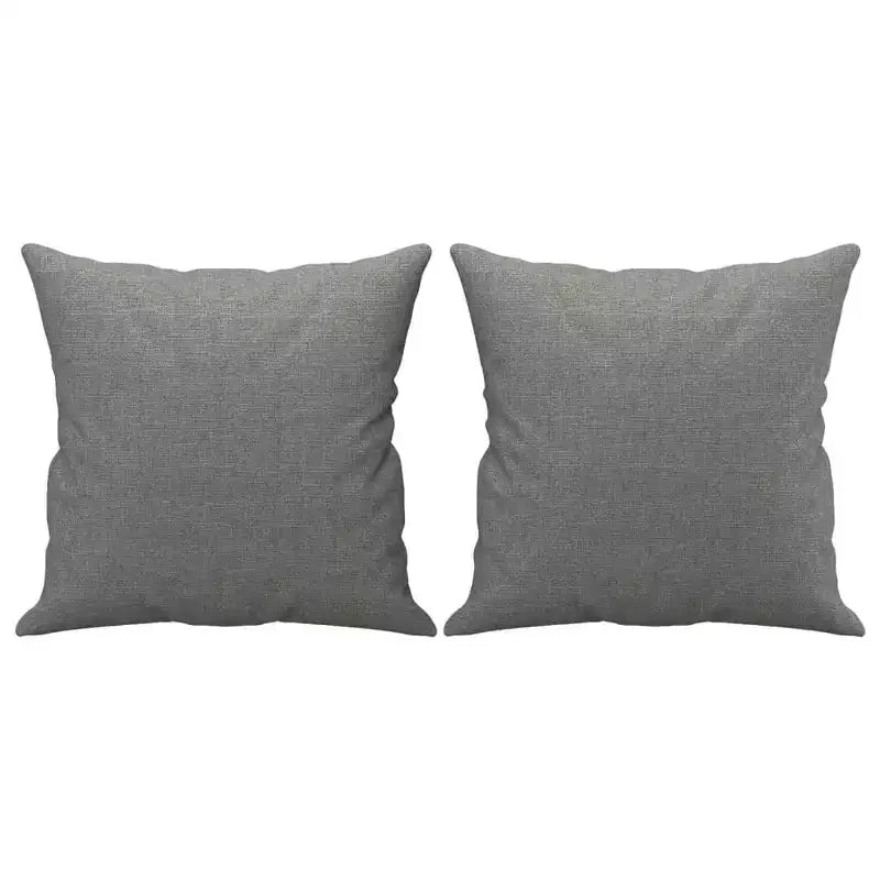 vidaXL Canapé 2 places Gris foncé Polyester Canapé 2 places