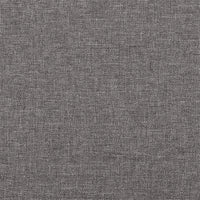 vidaXL Canapé 2 places Gris foncé Polyester Canapé 2 places