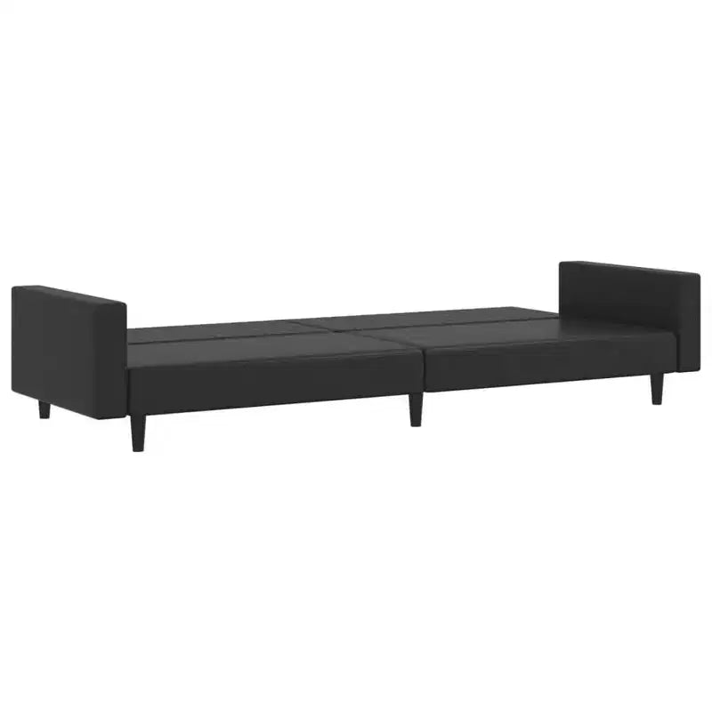 vidaXL Salon de jardin noir
