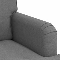 vidaXL Ensemble de canapes 2 pièces gris fonce 144 x 80 x 85 cm en tissu