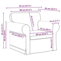 vidaXL Ensemble de canapés 2 pcs Gris foncé 175 x 82 x 80 cm Tissu