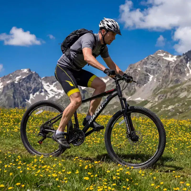 Vélo tout terrain GDFStudio Trailcrest 26 pouces tous terrains 21 vitesses à suspension avant