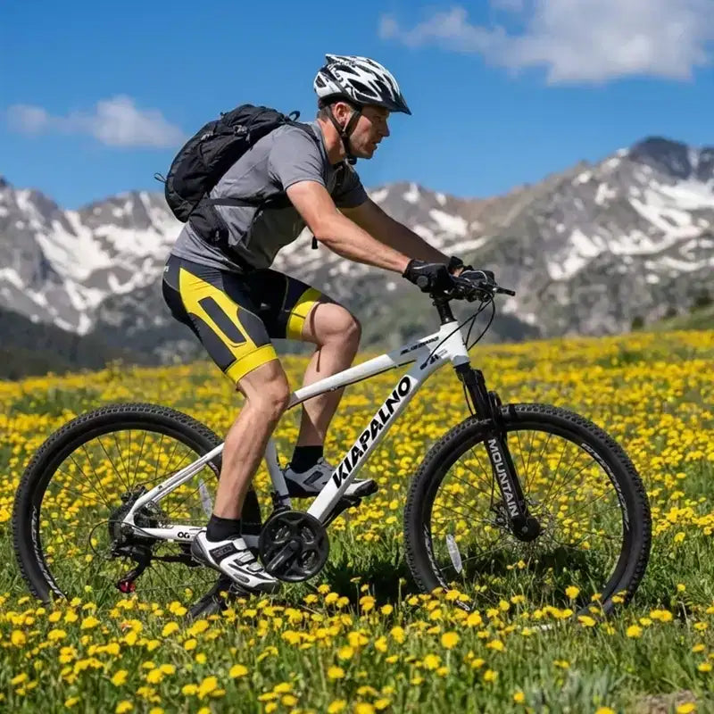 Vélo tout terrain GDFStudio Trailcrest 26 pouces tous terrains 21 vitesses à suspension avant