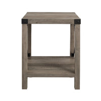 Table d'appoint Middlebrook Kujawa 18 pouces avec pieds en X